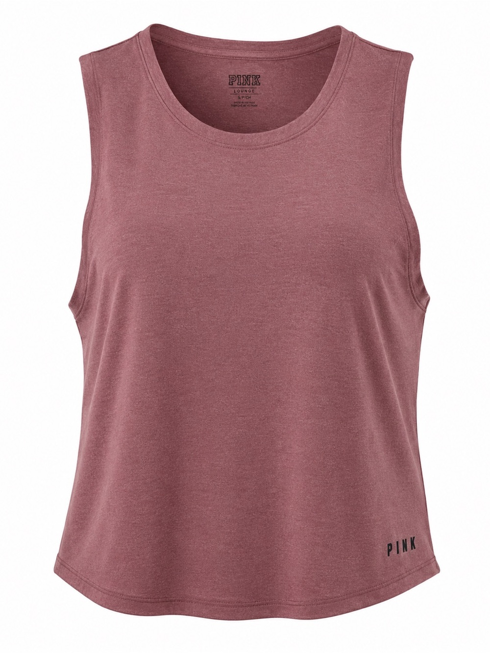 PINK Victoria's Secret Dusty Mauve Muscle Tee
